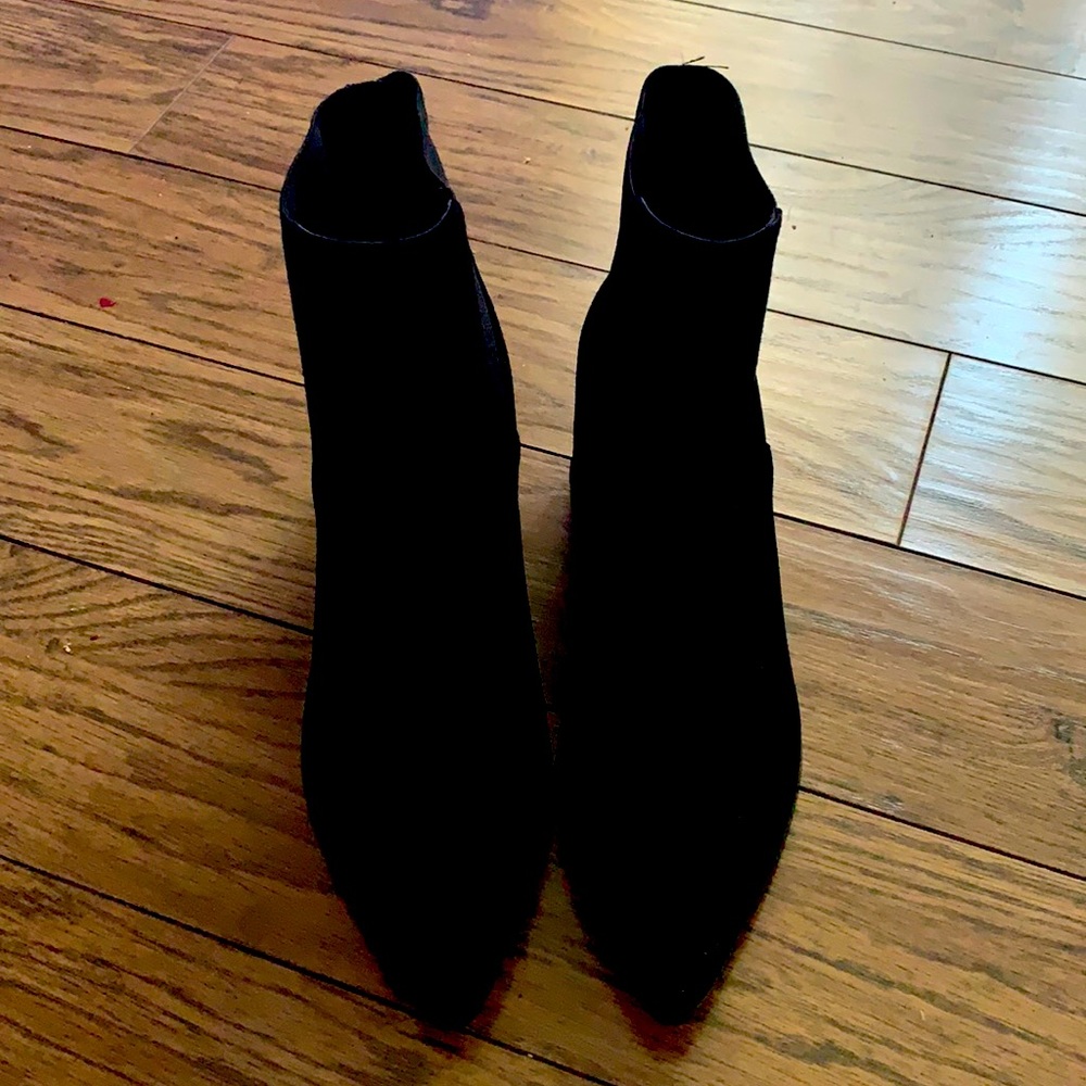 Aldo black ankle boots
